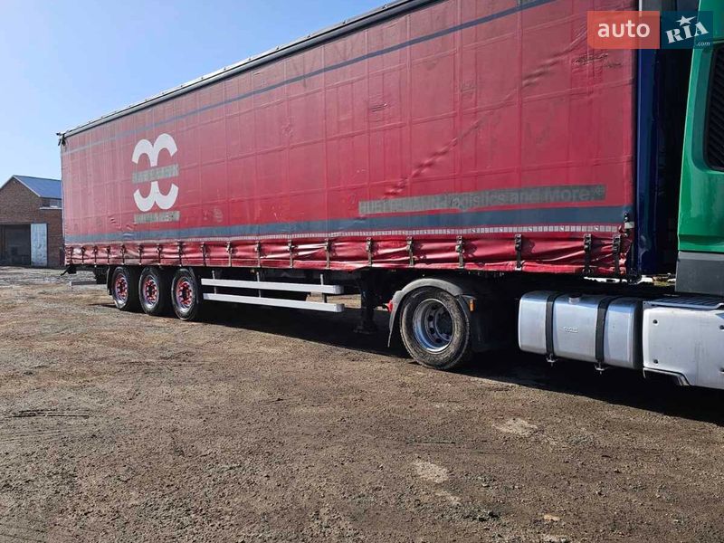 Тентованный борт (штора) - полуприцеп Schmitz Cargobull SCB S3T 2015 в Шептицькому