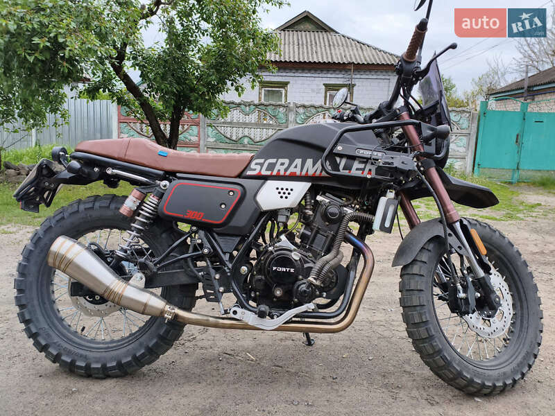 Мотоцикл Багатоцільовий (All-round) Forte Scrambler 300 2024 в Кременчуці