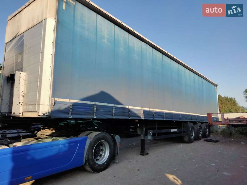 Тентованный борт (штора) - полуприцеп Schmitz SCS 24 2007 в Ракитном Тентованный борт (штора) - полуприцеп Schmitz SCS 24 2007 в Ракитном