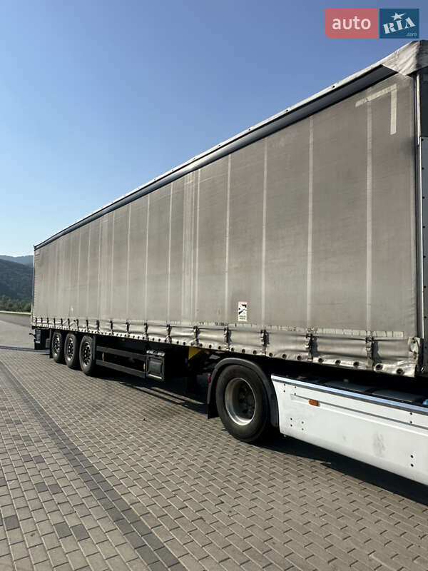 Тентованный борт (штора) - полуприцеп Schmitz SCS 24L-1362EB 2008 в Хусте