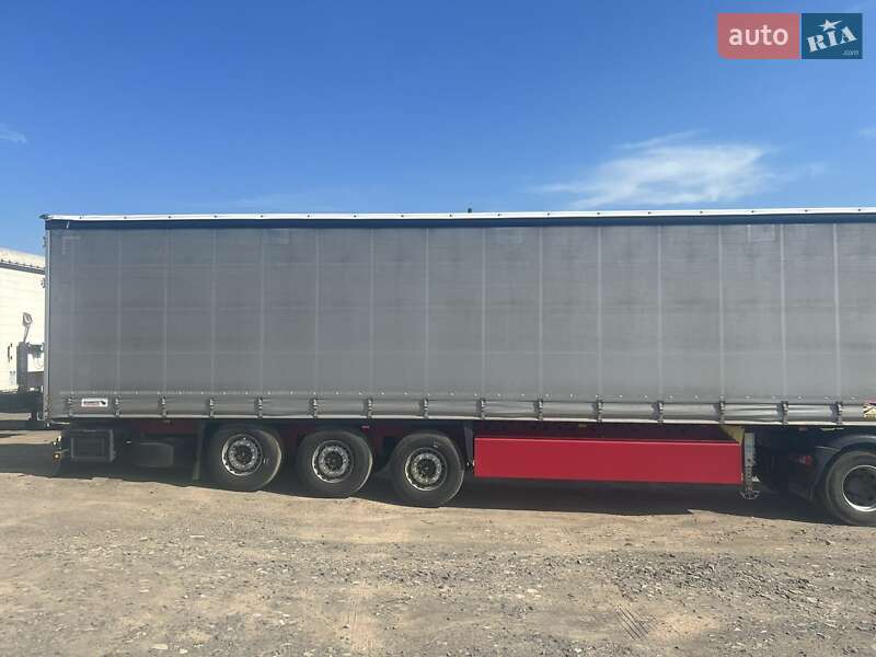 Тентованный борт (штора) - полуприцеп Schmitz SCS S3 2017 в Ужгороде
