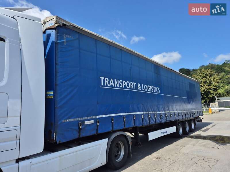 Тентованный борт (штора) - полуприцеп Krone SD 2014 в Киеве