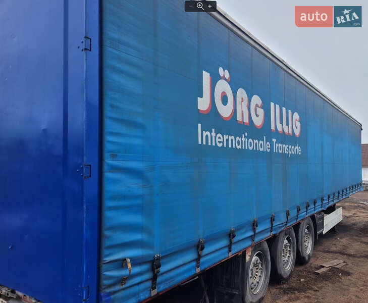 Тентованный борт (штора) - полуприцеп Krone SD 2008 в Харькове Тентованный борт (штора) - полуприцеп Krone SD 2008 в Харькове