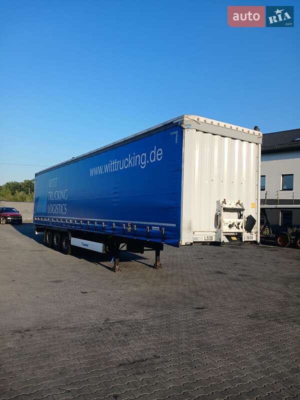 Тентованный борт (штора) - полуприцеп Krone SD 2017 в Львове Тентованный борт (штора) - полуприцеп Krone SD 2017 в Львове