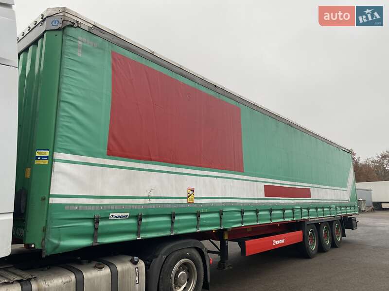 Тентованный борт (штора) - полуприцеп Krone SD 2017 в Киеве