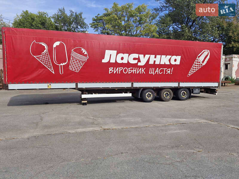Тентованный борт (штора) - полуприцеп Krone SDP 27 2004 в Днепре