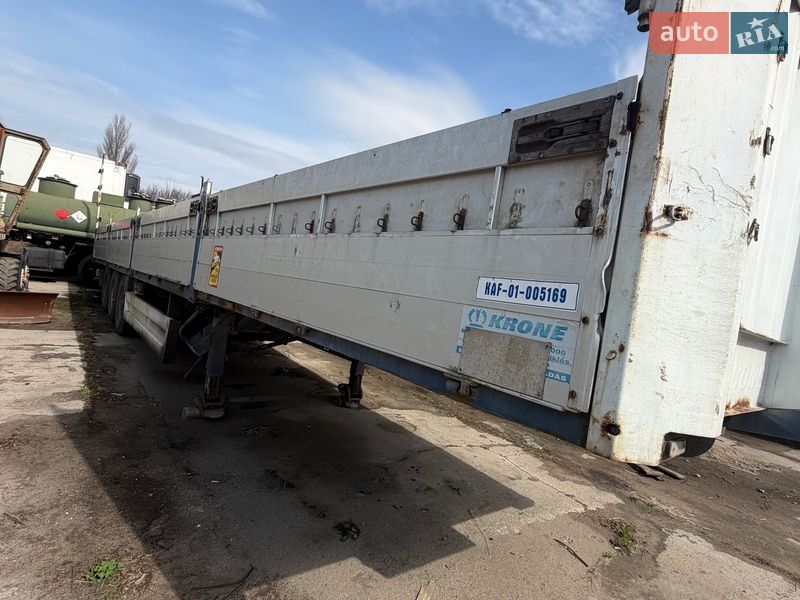 Тентованный борт (штора) - полуприцеп Krone SDP 27 2002 в Каменском Тентованный борт (штора) - полуприцеп Krone SDP 27 2002 в Каменском
