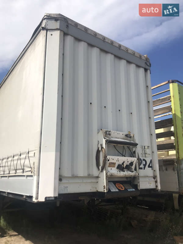 Тентованный борт (штора) - полуприцеп Krone SDP 2008 в Полтаве Тентованный борт (штора) - полуприцеп Krone SDP 2008 в Полтаве