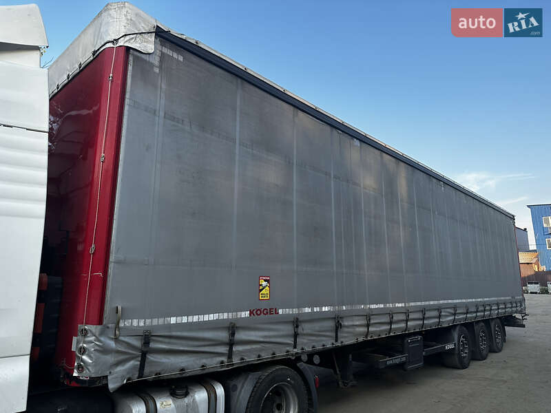 Тентованный борт (штора) - полуприцеп Kogel SN 24 2013 в Луцке