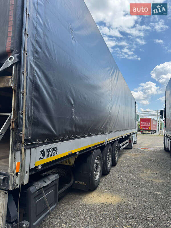 Тентованный борт (штора) - полуприцеп Kogel SN 24 2007 в Иршаве