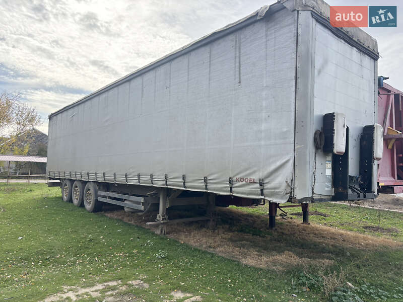Тентований борт (штора) - напівпричіп Kogel SNCO 24 2006 в Арцизові Тентований борт (штора) - напівпричіп Kogel SNCO 24 2006 в Арцизові