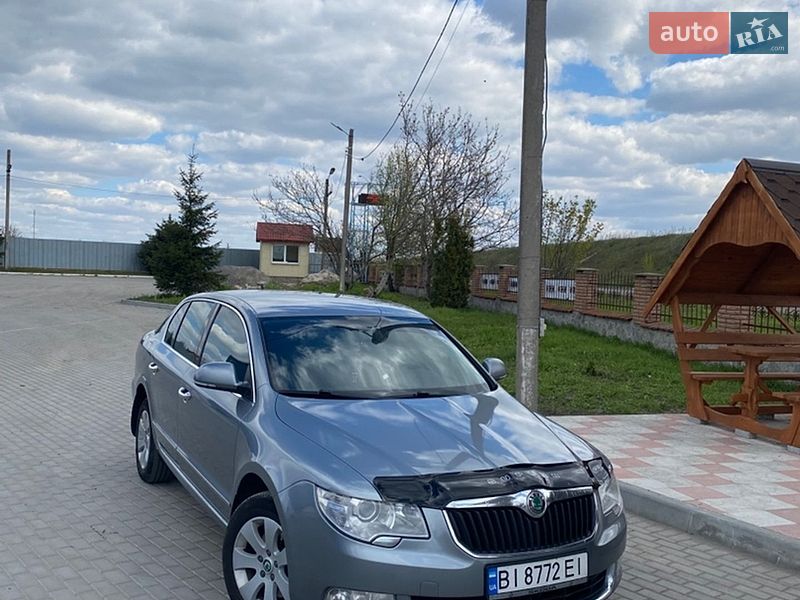 Лифтбек Skoda Superb 2011 в Решетиловке