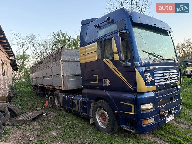 Тягач MAN TGA 2002 в Сквире
