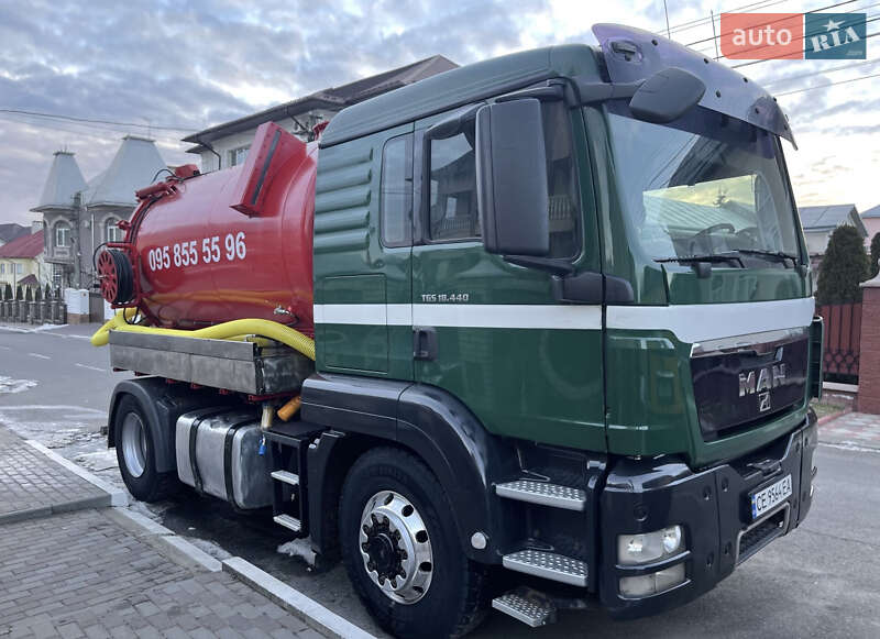 Машина ассенизатор (вакуумная) MAN TGS 2010 в Дубно