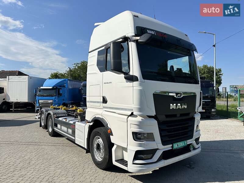 Контейнеровоз MAN TGX 2021 в Залещиках
