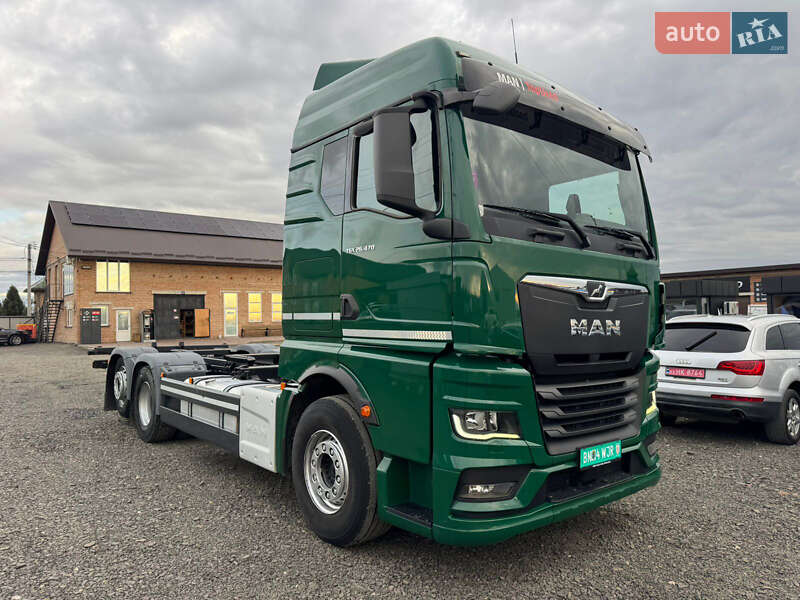 Контейнеровоз MAN TGX 2021 в Луцьку Контейнеровоз MAN TGX 2021 в Луцьку