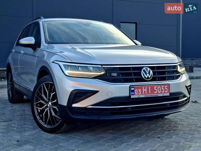 Внедорожник / Кроссовер Volkswagen Tiguan 2021 в Бережанах