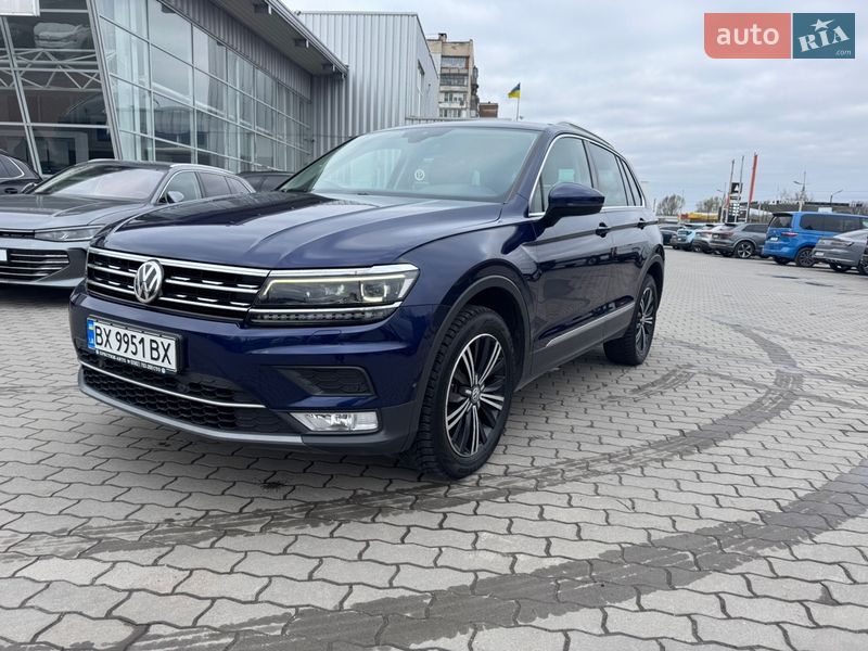 Позашляховик / Кросовер Volkswagen Tiguan 2017 в Хмельницькому Позашляховик / Кросовер Volkswagen Tiguan 2017 в Хмельницькому