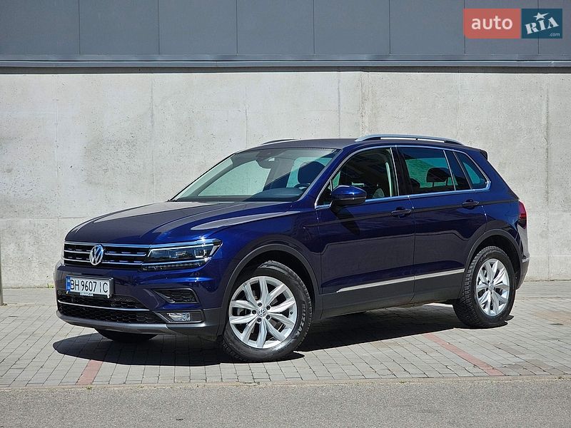 Внедорожник / Кроссовер Volkswagen Tiguan 2018 в Киеве