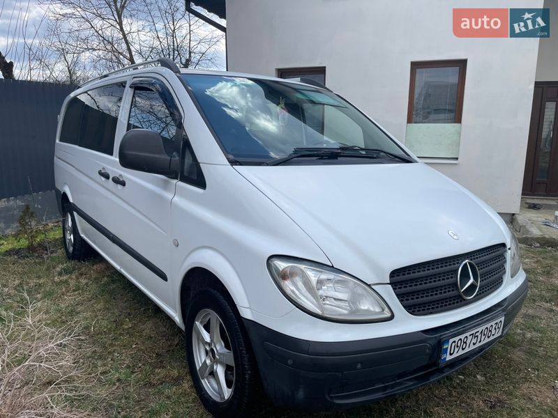 Мінівен Mercedes-Benz Vito 2008 в Трускавці Мінівен Mercedes-Benz Vito 2008 в Трускавці