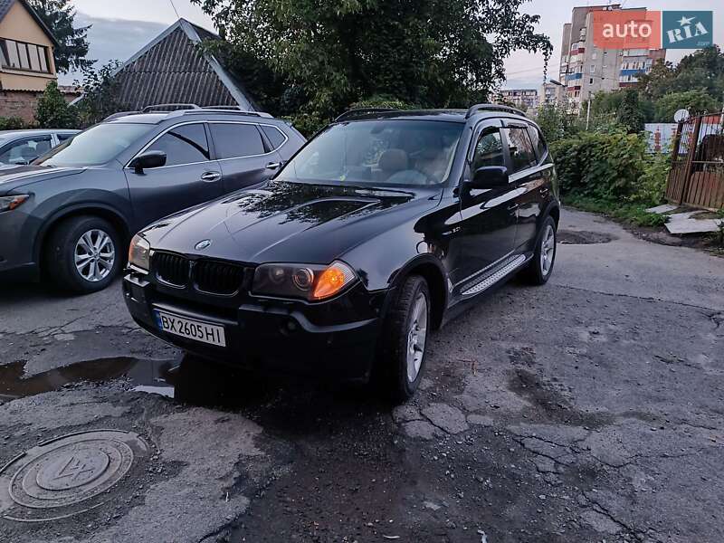 Внедорожник / Кроссовер BMW X3 2003 в Хмельницком