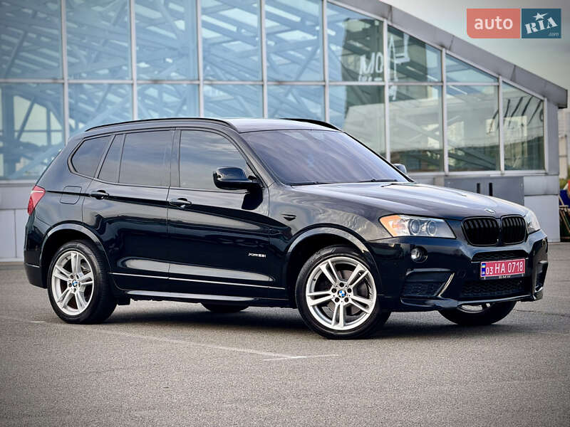 Внедорожник / Кроссовер BMW X3 2013 в Киеве