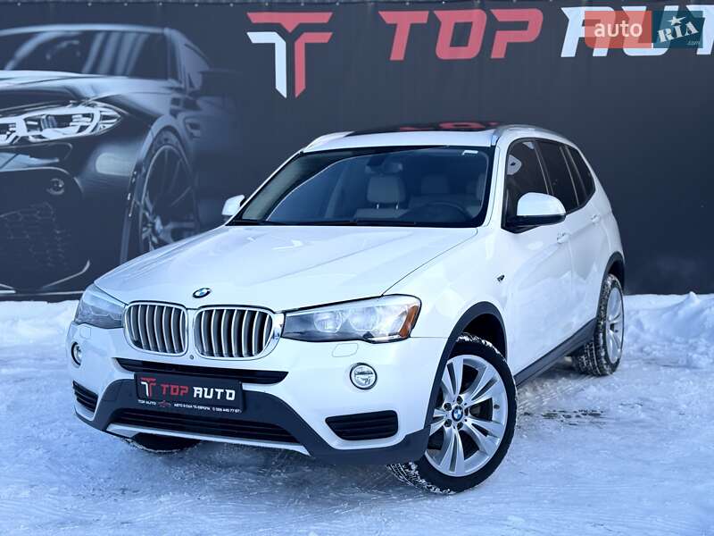Внедорожник / Кроссовер BMW X3 2015 в Львове