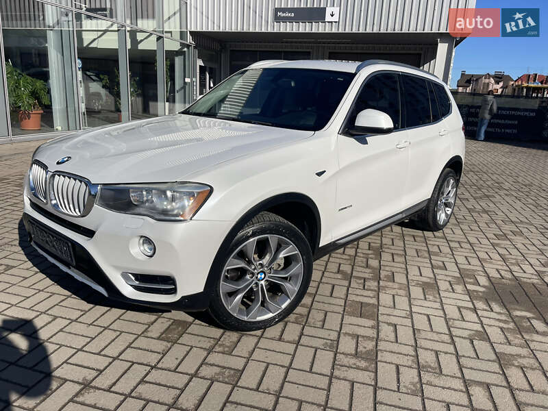 Внедорожник / Кроссовер BMW X3 2017 в Луцке