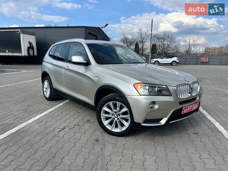 Внедорожник / Кроссовер BMW X3 2013 в Ровно