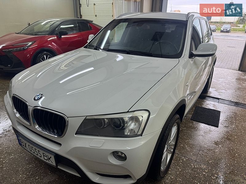 Внедорожник / Кроссовер BMW X3 2012 в Каменец-Подольском