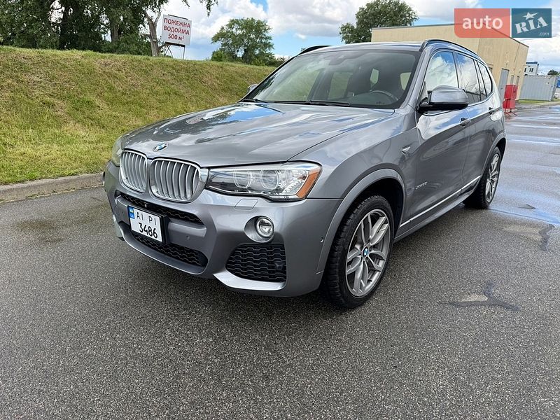 Внедорожник / Кроссовер BMW X3 2016 в Борисполе
