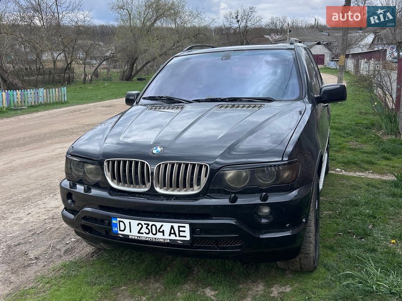 Внедорожник / Кроссовер BMW X5 2002 в Шаргороде