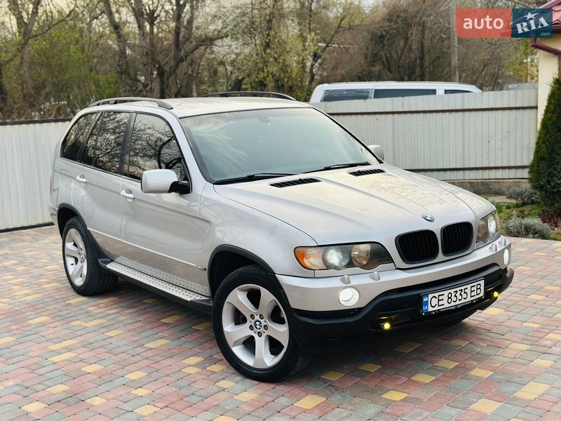 Внедорожник / Кроссовер BMW X5 2002 в Черновцах