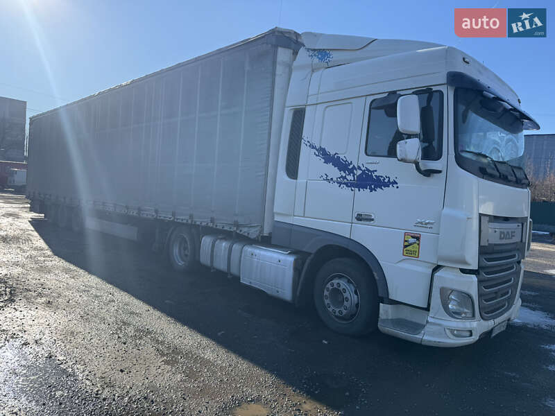 Тягач DAF XF 106 2014 в Мукачевому