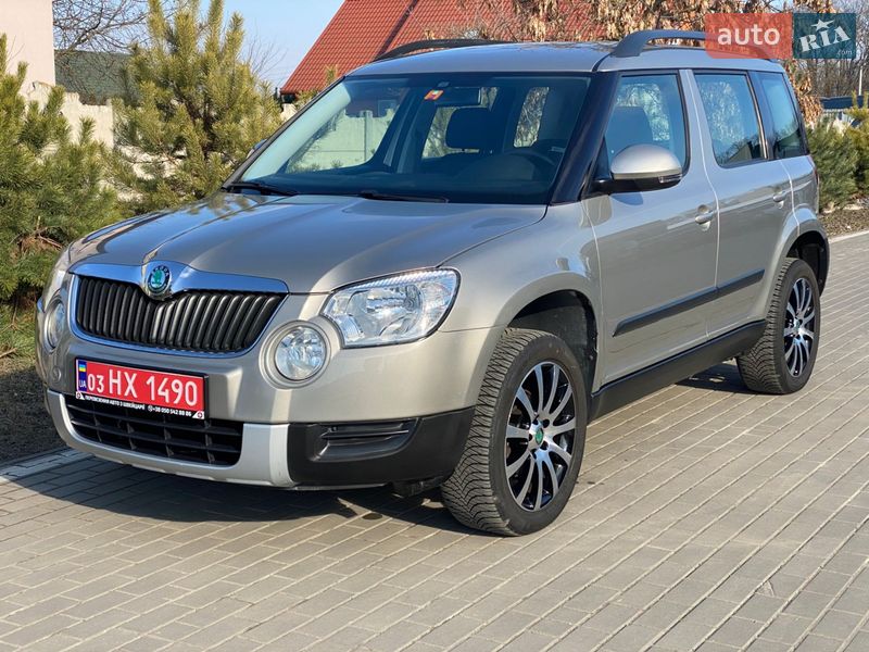 Внедорожник / Кроссовер Skoda Yeti 2013 в Луцке