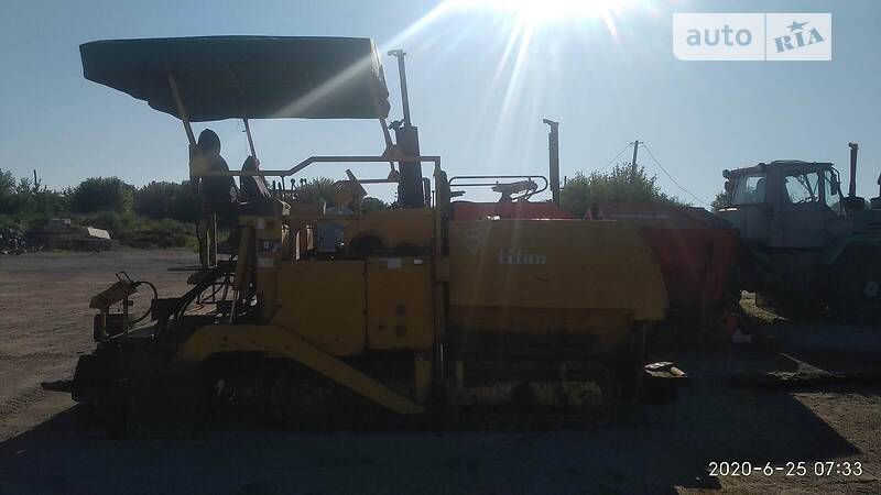 Асфальтоукладчик ABG Titan 260 1989 в Запорожье фото 2 Асфальтоукладчик ABG Titan 260 1989 в Запорожье