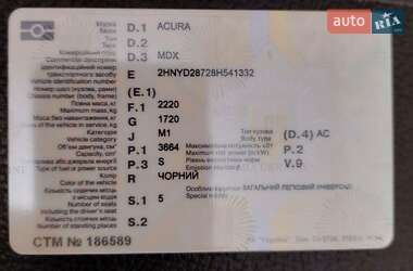 Внедорожник / Кроссовер Acura MDX 2008 в Киеве