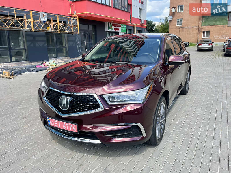 Внедорожник / Кроссовер Acura MDX 2018 в Ровно