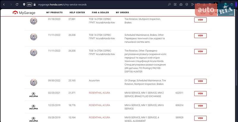 Внедорожник / Кроссовер Acura RDX 2017 в Киеве фото 53 Внедорожник / Кроссовер Acura RDX 2017 в Киеве