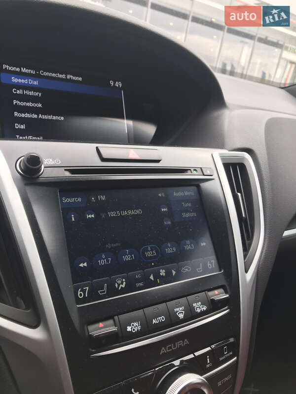 Седан Acura TLX 2017 в Львове