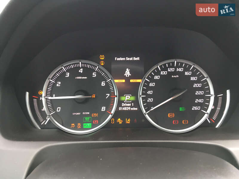 Седан Acura TLX 2018 в Львове
