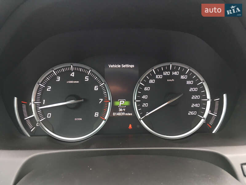 Седан Acura TLX 2018 в Львове