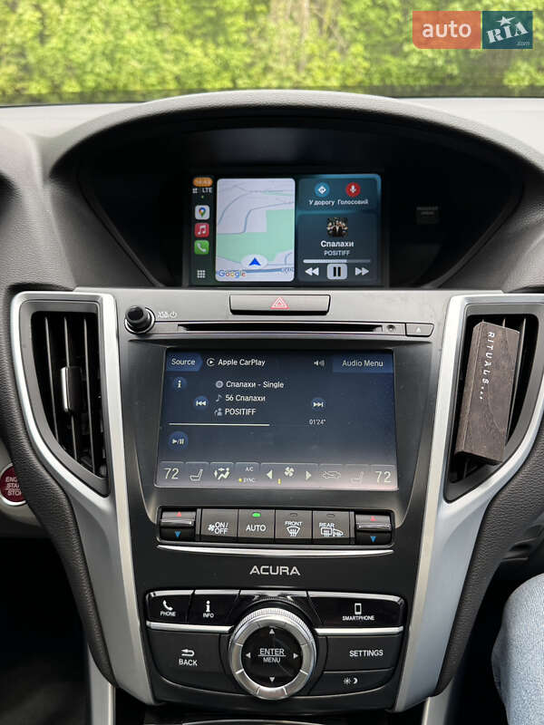 Седан Acura TLX 2018 в Тернополі
