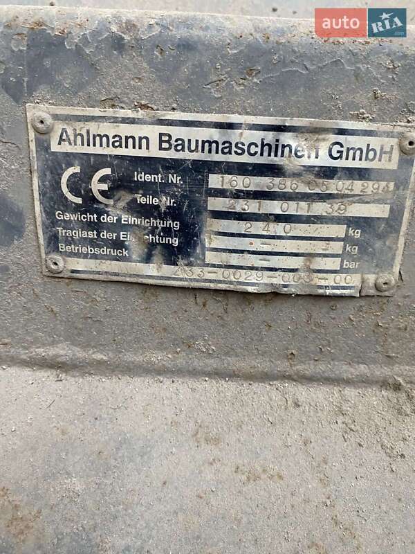 Фронтальный погрузчик Ahlmann AL 2005 в Хмельницком фото Фронтальный погрузчик Ahlmann AL 2005 в Хмельницком