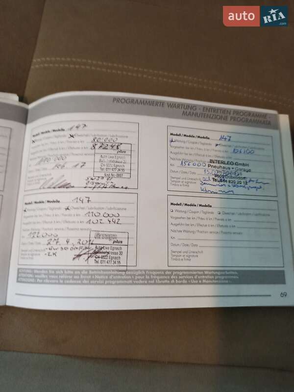 Хэтчбек Alfa Romeo 147 2007 в Шептицькому фото 11 Хэтчбек Alfa Romeo 147 2007 в Шептицькому