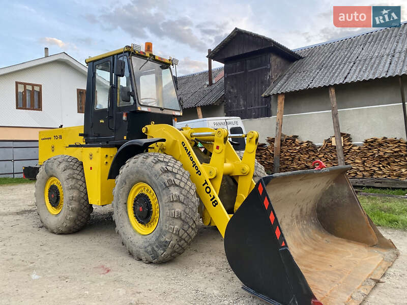 Фронтальный погрузчик Амкодор ТО-18 1991 в Косове фото 5 Фронтальный погрузчик Амкодор ТО-18 1991 в Косове