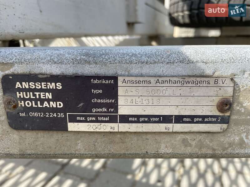 Автовоз Anssems AS 5000L 1998 в Львове