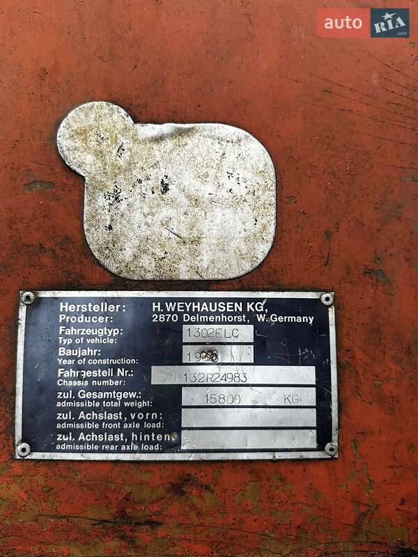 Автокран Atlas 1302 1982 в Березному