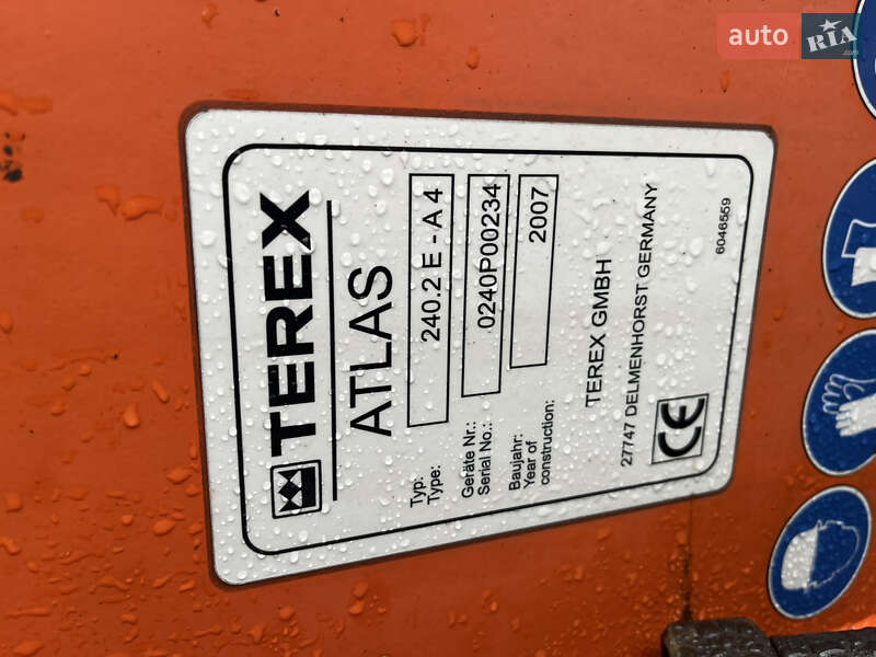 Кран-манипулятор Atlas Terex 2007 в Буштыне фото 6 Кран-манипулятор Atlas Terex 2007 в Буштыне