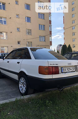 Седан Audi 80 1990 в Хмельницком